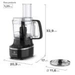 Procesador Multifuncional 3en1 300 w Mademsa 4 Procesador 3 en 1 Mademsa 2