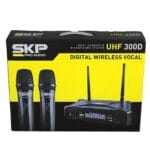 SKP | MICROFONO DOBLE INALAMBRICO SKP UHF 300D 6 SKP UHF 300D 5