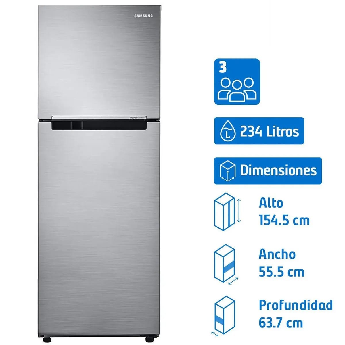 Samsung 234l RT22FARADS8