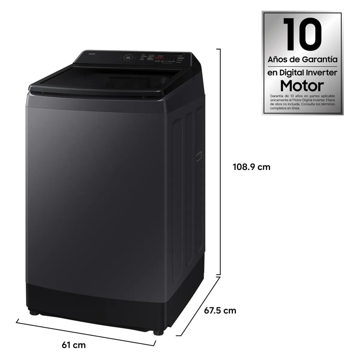 Samsung WA40F15E4CZS 15KG - 2 Samsung WA40F15E4CZS 15KG 2