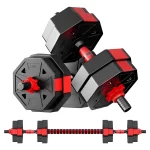 Set Mancuernas 20 Kg + Barra Extensión 1 Set 20 kg 4 Discos 25kg 3