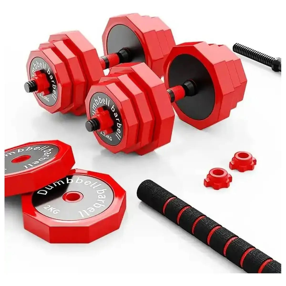 Set 20kg Rojas - 2 Set 20kg Rojas 2
