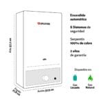 Calefont 10 litros Gas licuado Tiro natural Splendid 6 Splendid BEYOND 10L 4