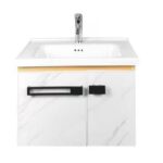 Vanítorio con Grifería PVC Simil Madera T-1060 1 T 1060