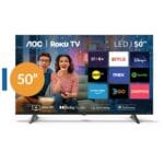 SMART TV AOC LED 4K UHD 50 ROKU TV 50U7045 2 TV AOC ROKU 50 8 1