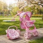 Travel Coche Muneca Flor