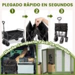 Carro Trolley Plegable de carga Capacidad 190 kg 5 Turbo 3