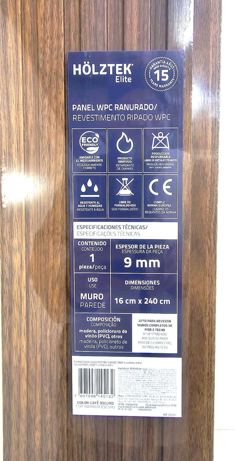 Wasll Panel 16x240x0,9 cm Cafe - 6 Wasll Panel 16x240x09 cm Cafe 6