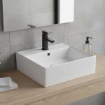 Lavamanos Encimera Wasser / 45,5x4,5x12 cm + Grifería 7 descarga 1