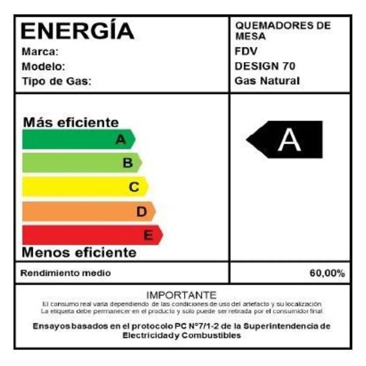 encimera design 70 fdv 11